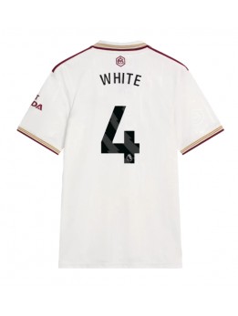 Billige Arsenal Ben White #4 Tredjedrakt 2025-26 Kortermet